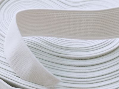 Ластик 2см бял