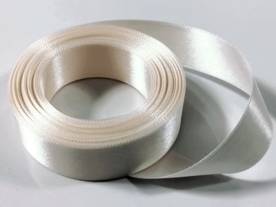 Л-та Сатен 2см екрю двулицева