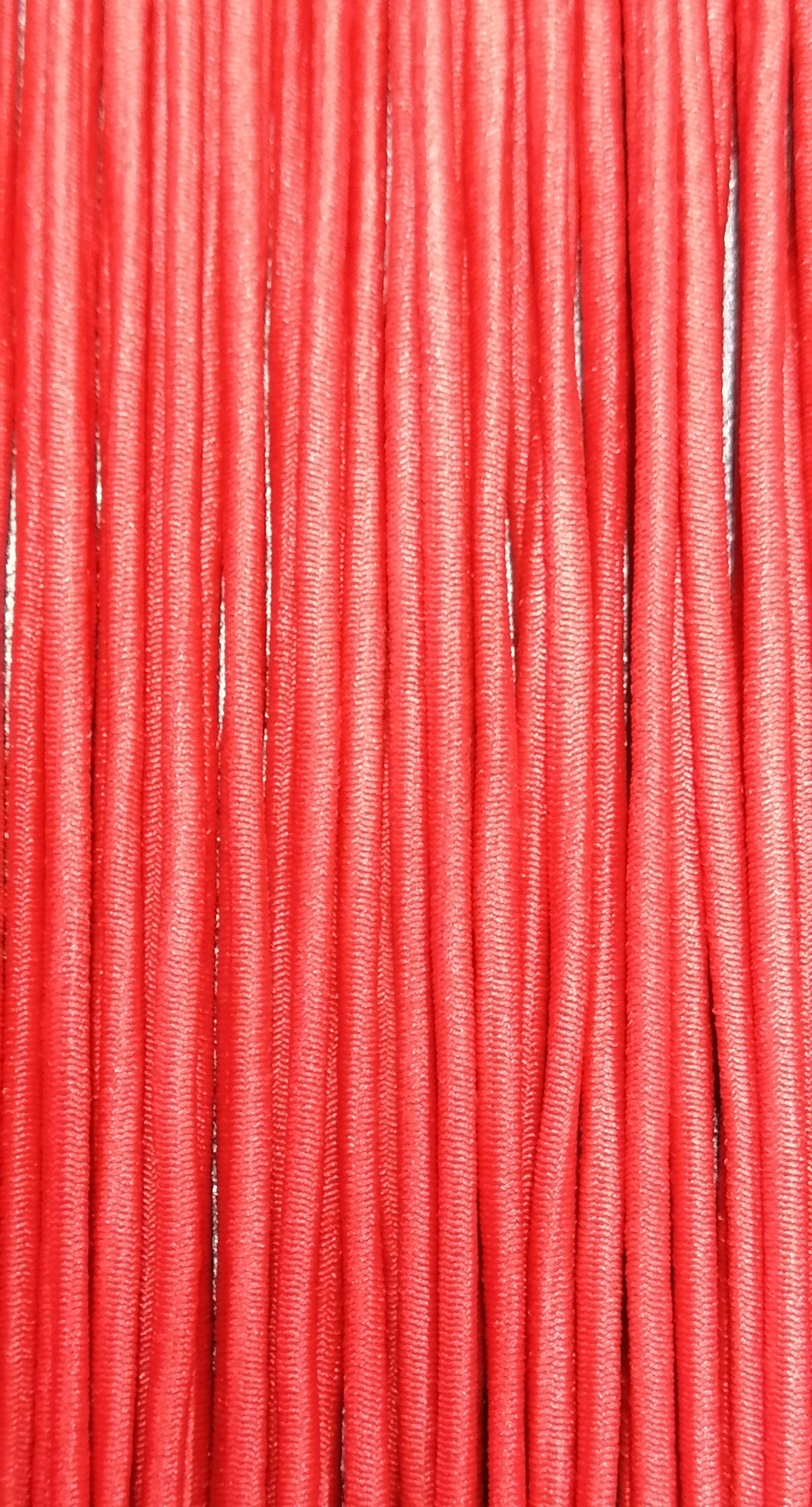 Ластик объл 3мм червен