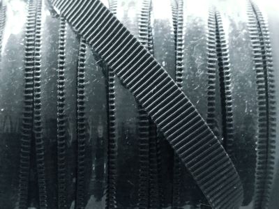 Ластик със силикон 10мм черен