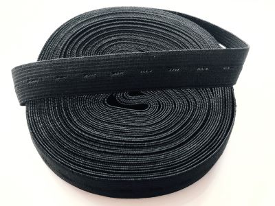 Ластик с илик 20мм черен