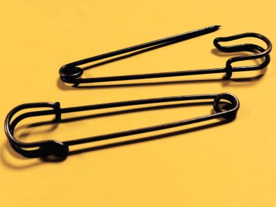 Без.игла Брошка 70мм м.оксид