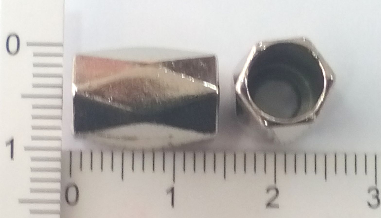 Накрайник метален никел 3