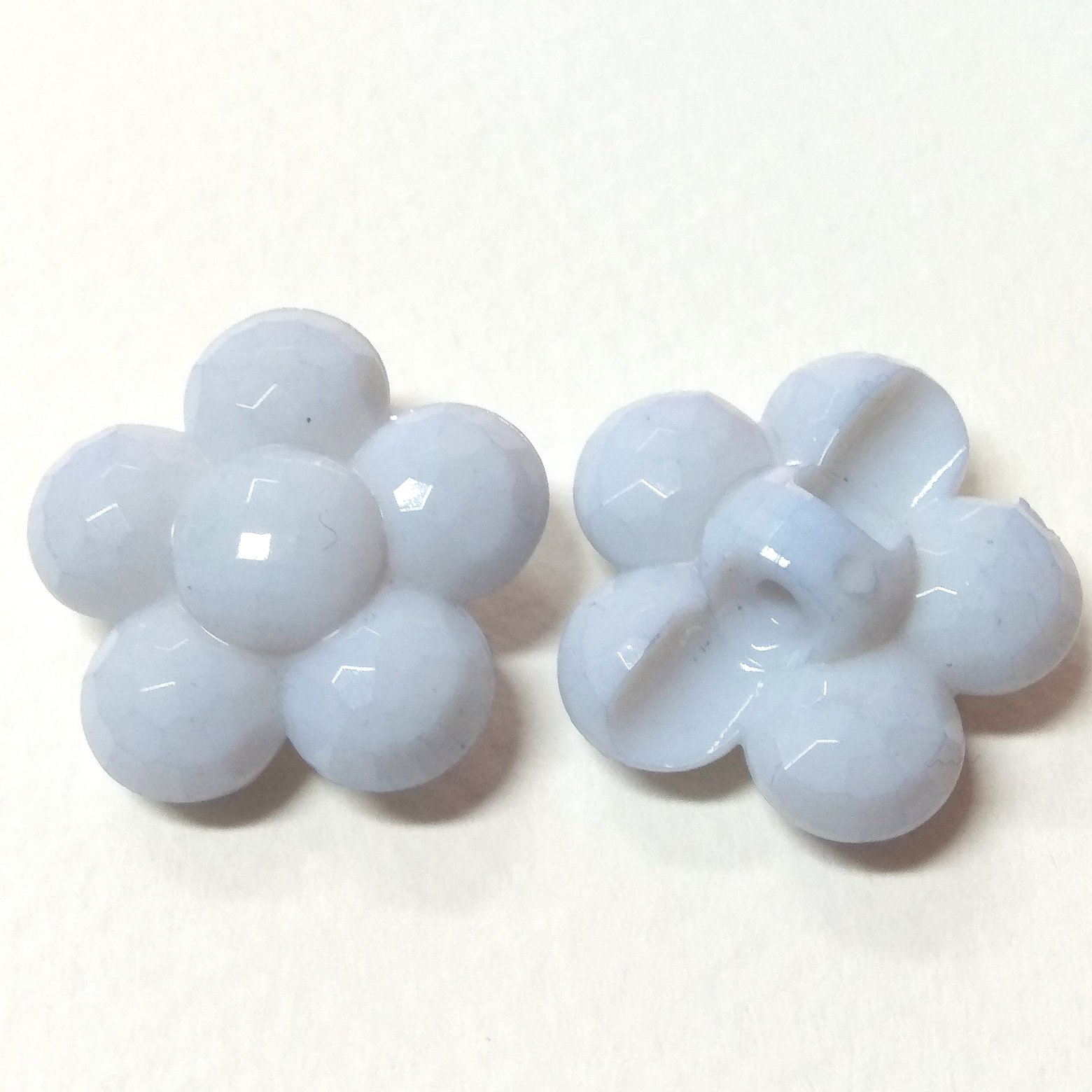 К-че Цвете 34/21,5мм синьо