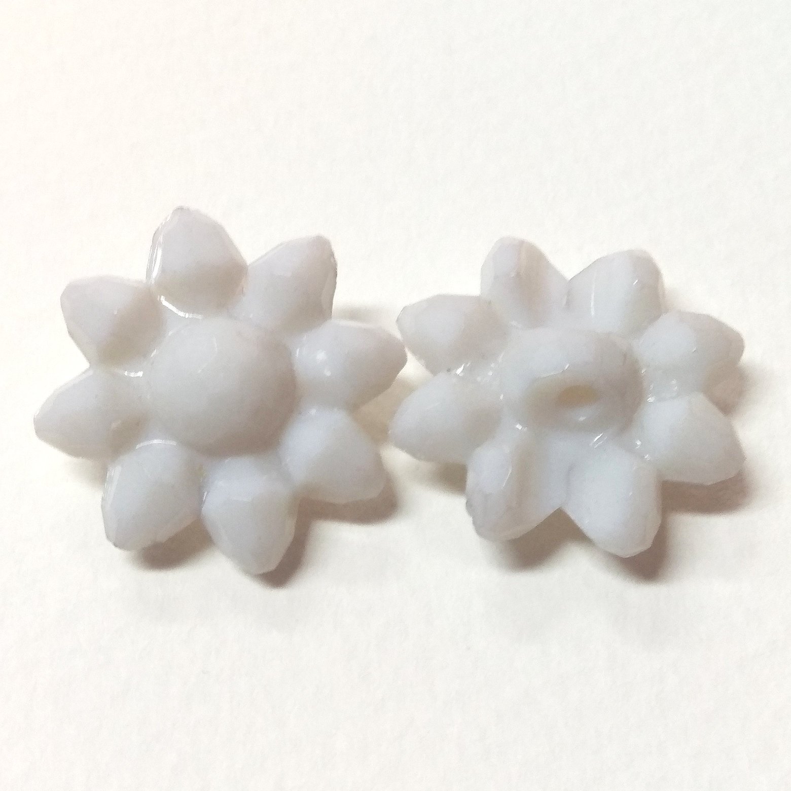 К-че Цвете 34/21,5мм б.синьо