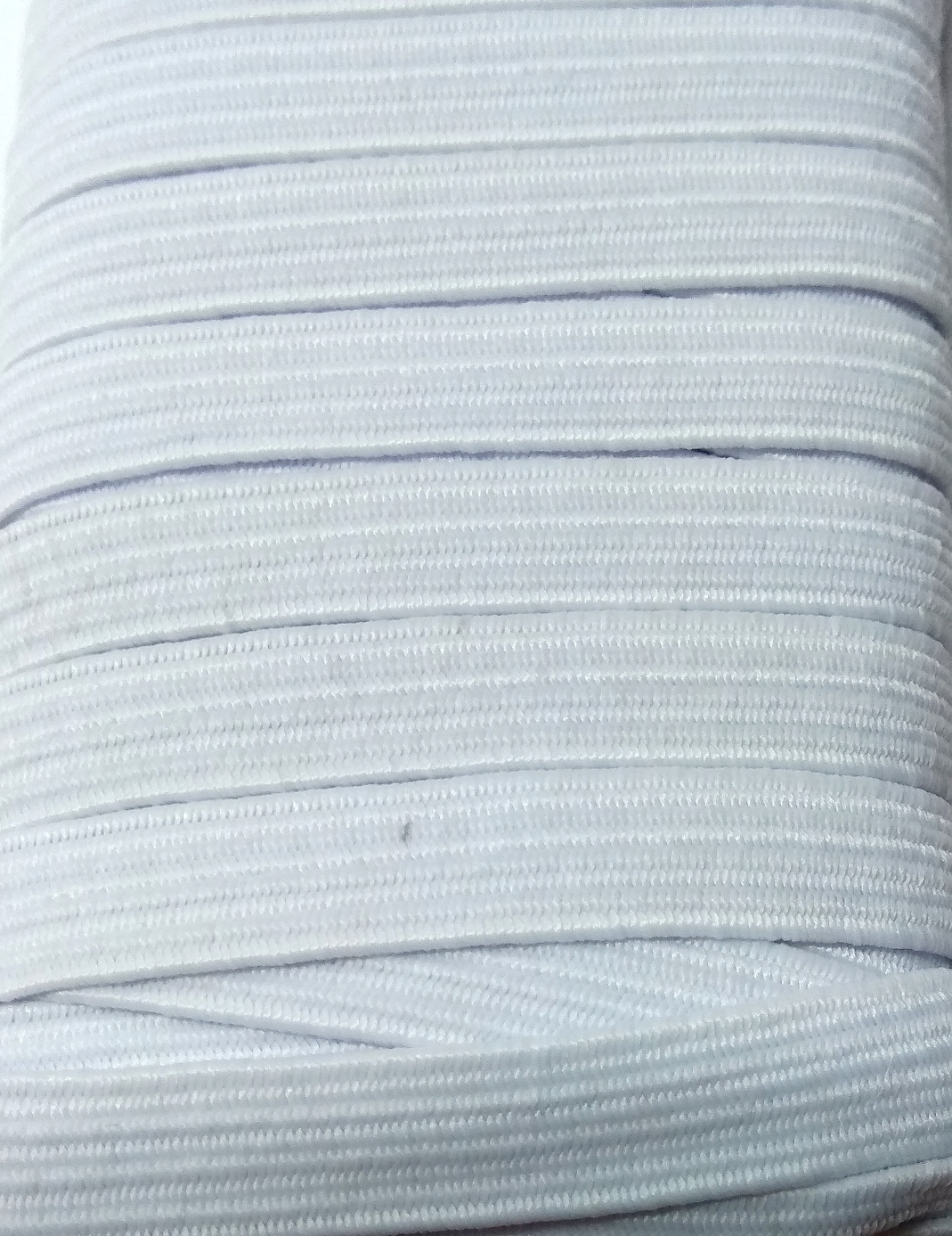 Ластик 1см бял