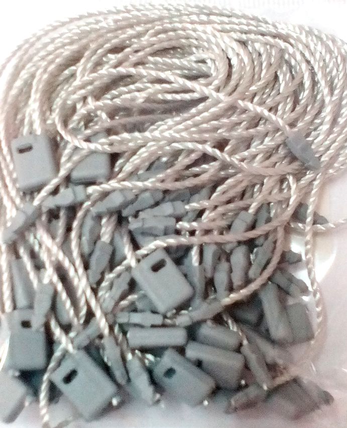 Клипс за етикет сив 50бр.