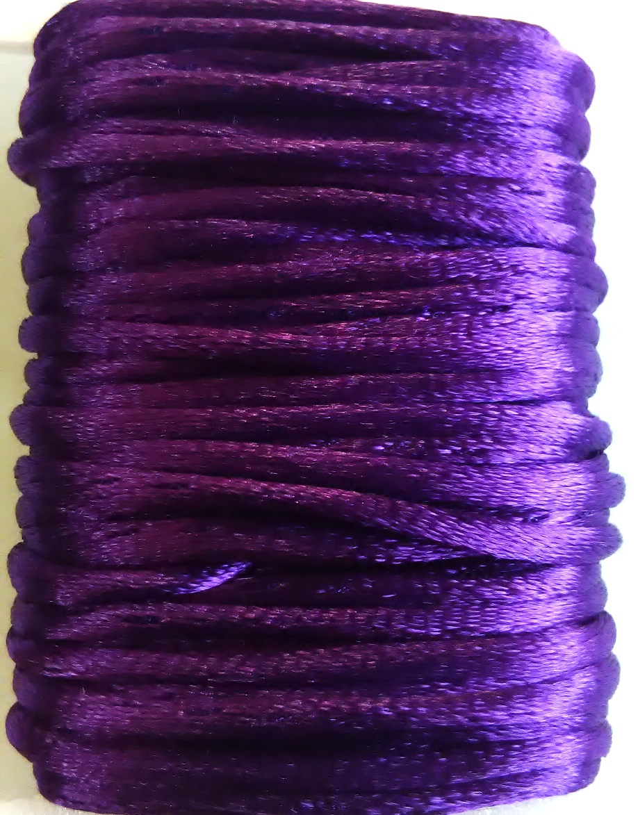 Шнур Сатен 3мм лилав