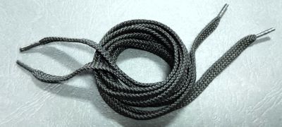 Връзки за обувки 100см плоски черни