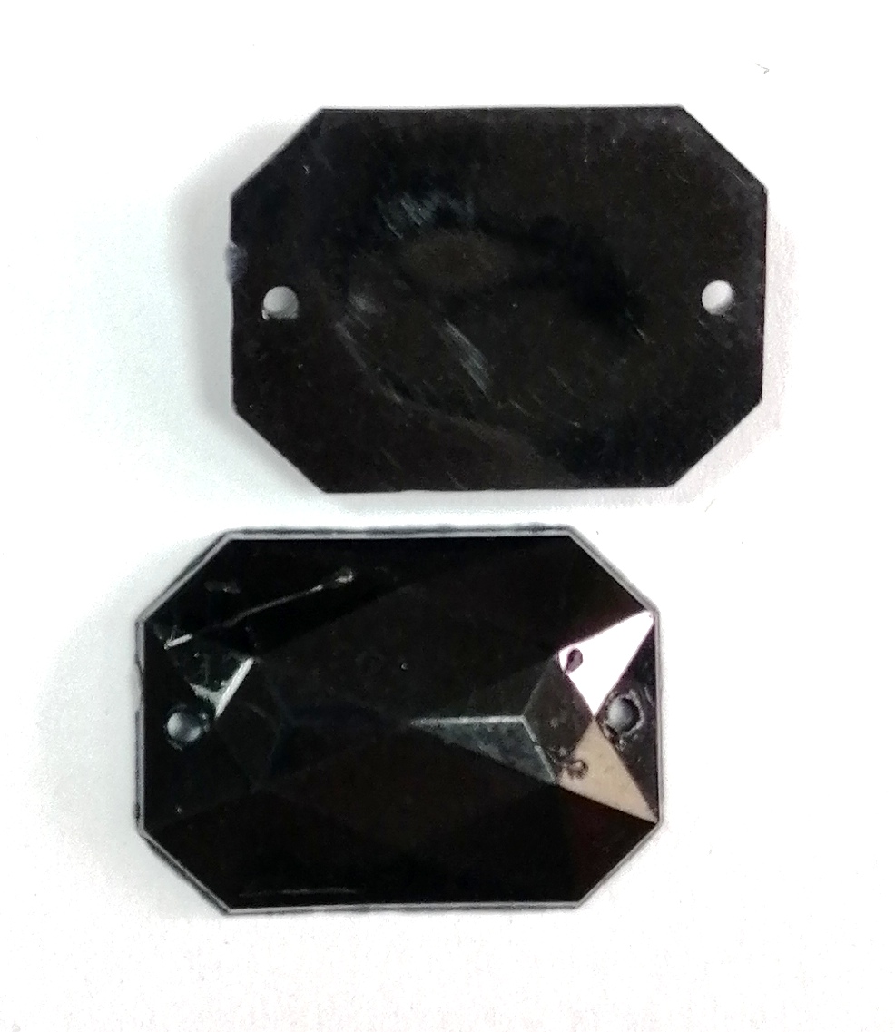 Камък ДМЦ-3 13х18мм черен