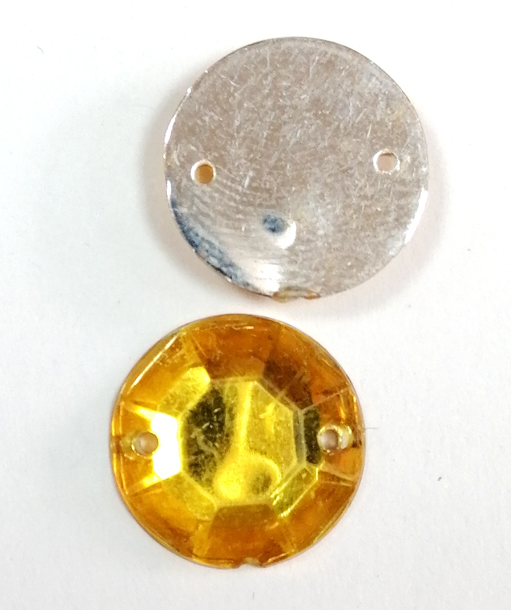 Камък ДМЦ-3 14мм жълт