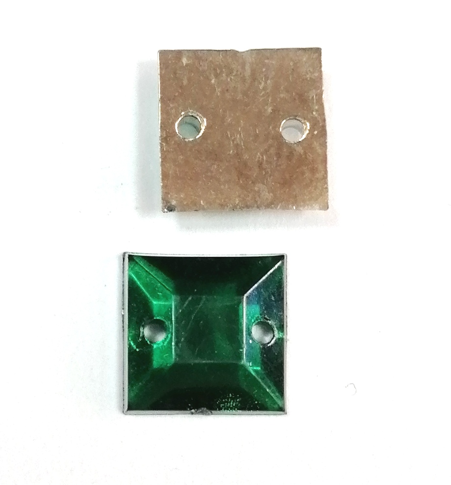 Камък ДМЦ-1 8х8мм зелен