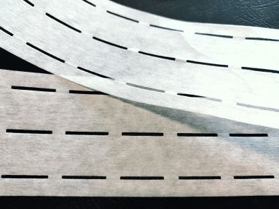 Подл.лента за колан-бяла-7см.