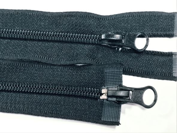 Цип СП Т5/100см двойноделим черен