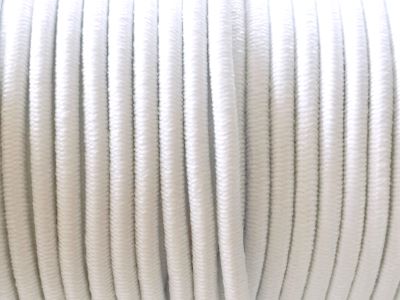 Ластик объл 3мм бял