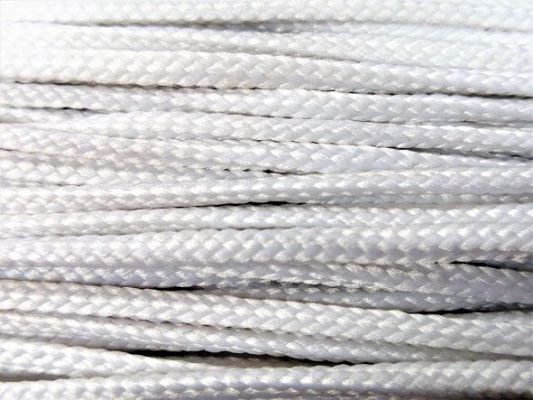 Шнур 5мм бял