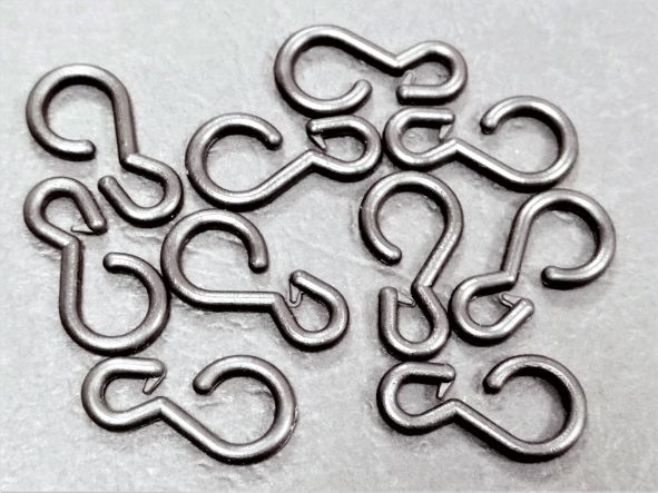 Кукички S пвц черни