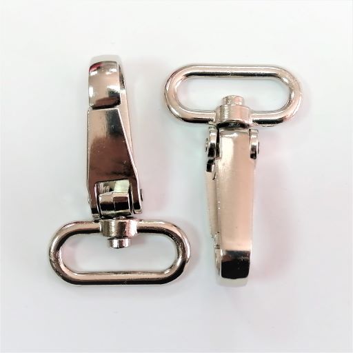 Карабинка №8018 2,5см никел