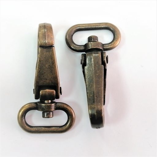 Карабинка №8018 2см антик