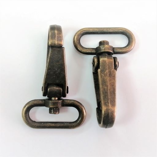 Карабинка №8018 3см антик