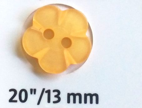 К-че Цвете 20/13мм тиква