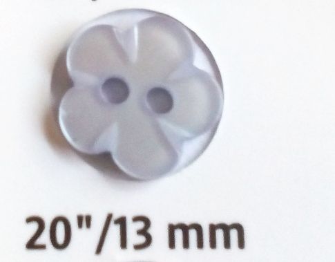 К-че Цвете 20/13мм синьо