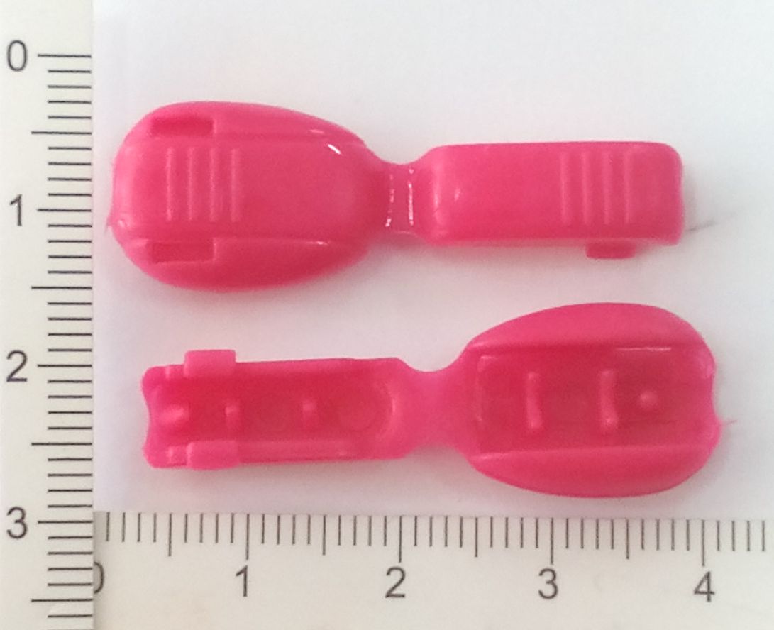 Накрайник ПВЦ розов