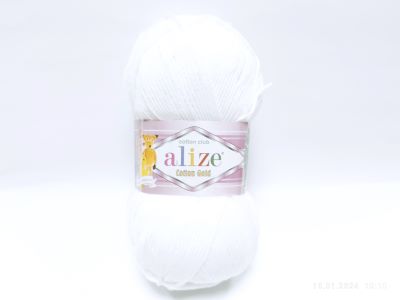 Котън голд 55 бяла