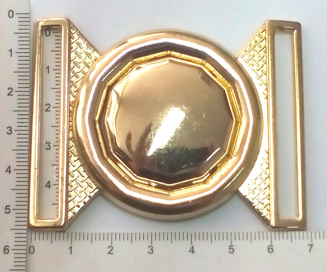 Пафта ИЗИ №7 50*70*55мм злато